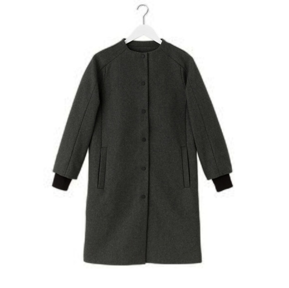 kate spade Jackets & Blazers - Kate Spade Saturday long wool varsity jacket